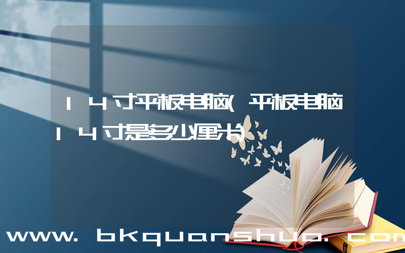 14寸平板电脑(平板电脑14寸是多少厘米)