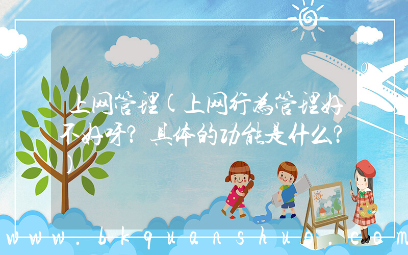 上网管理(上网行为管理好不好呀？具体的功能是什么？)