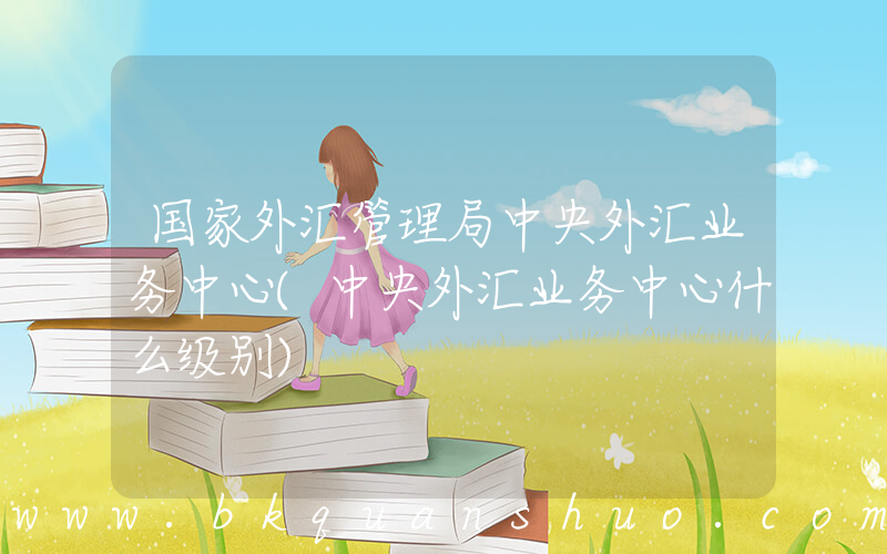 国家外汇管理局中央外汇业务中心(中央外汇业务中心什么级别)
