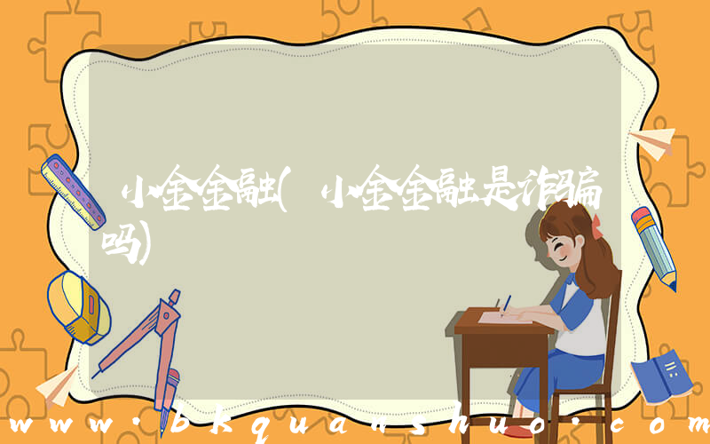 小金金融(小金金融是诈骗吗)