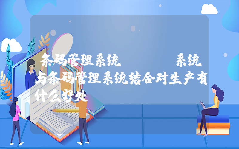 条码管理系统(ERP系统与条码管理系统结合对生产有什么好处)