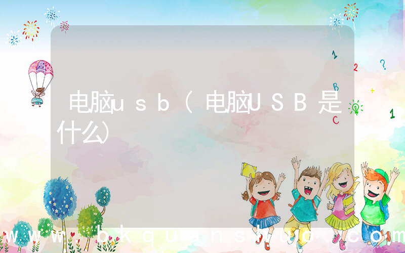 电脑usb(电脑USB是什么)