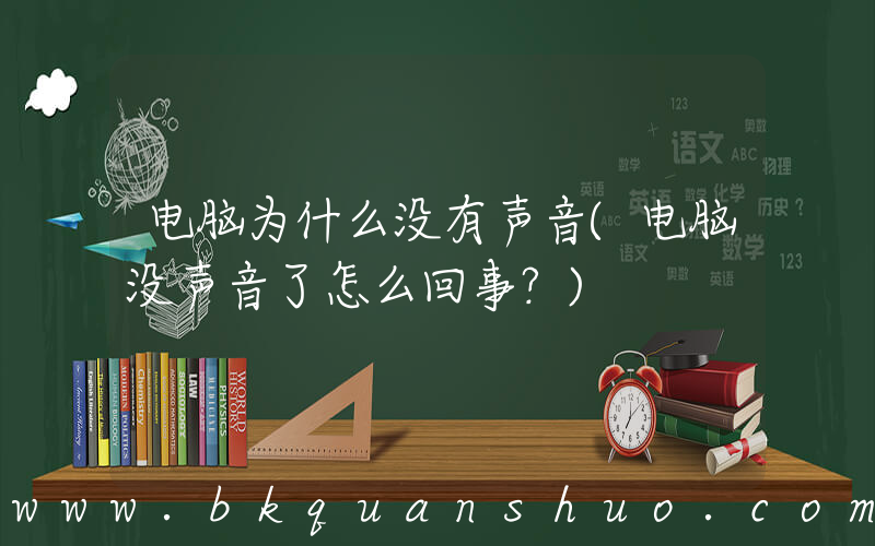电脑为什么没有声音(电脑没声音了怎么回事？)