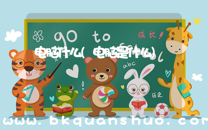 电脑什么(电脑是什么)