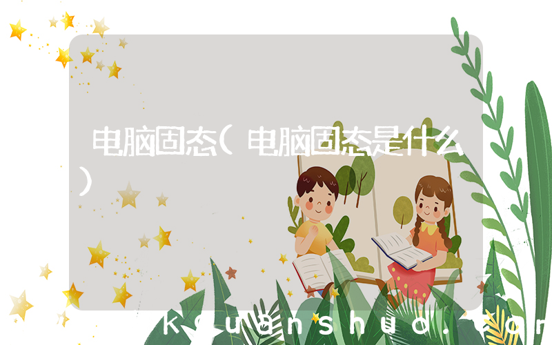 电脑固态(电脑固态是什么)