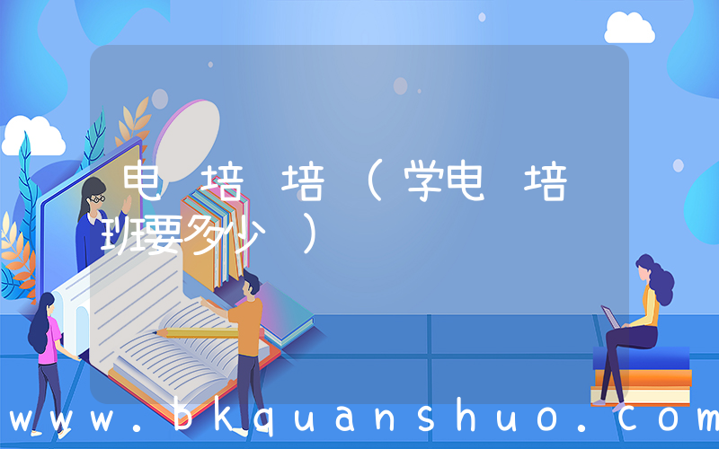 电脑培训培训(学电脑培训班要多少钱)