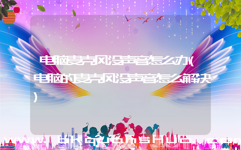电脑麦克风没声音怎么办(电脑的麦克风没声音怎么解决)