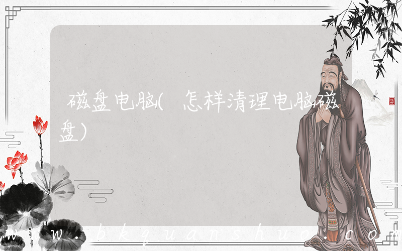 磁盘电脑(怎样清理电脑磁盘)