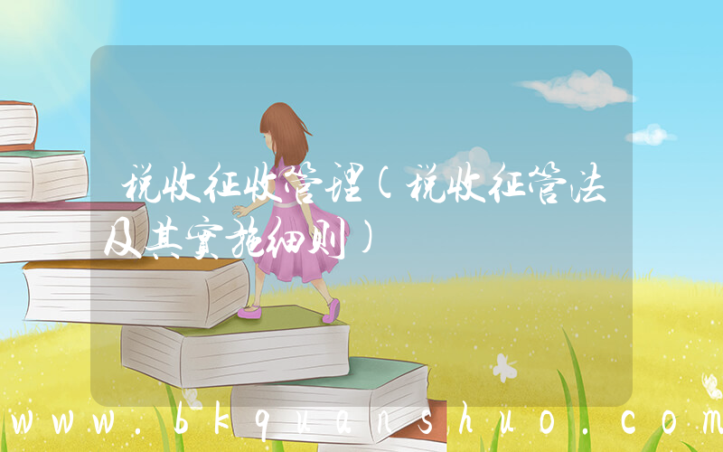 税收征收管理(税收征管法及其实施细则)