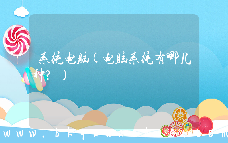 系统电脑(电脑系统有哪几种？)
