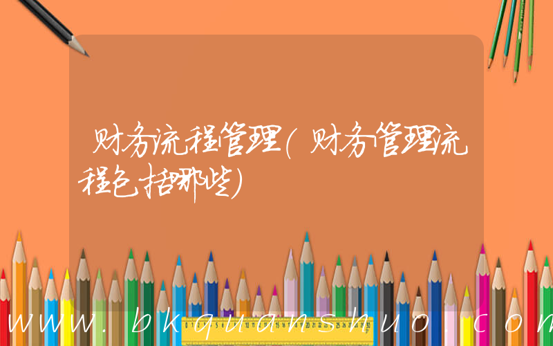 财务流程管理(财务管理流程包括哪些)