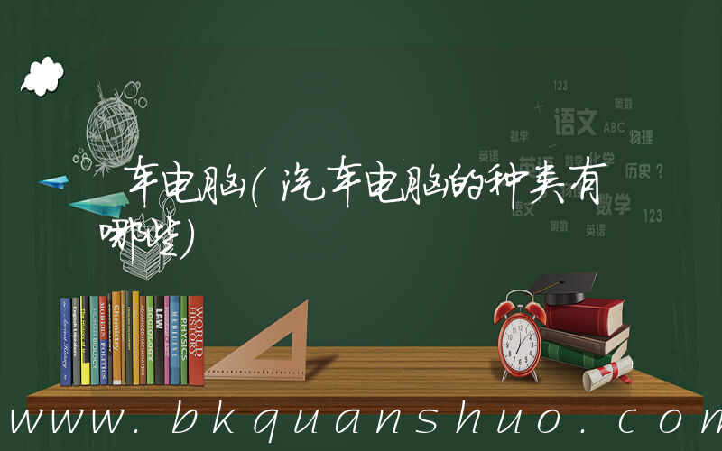 车电脑(汽车电脑的种类有哪些)