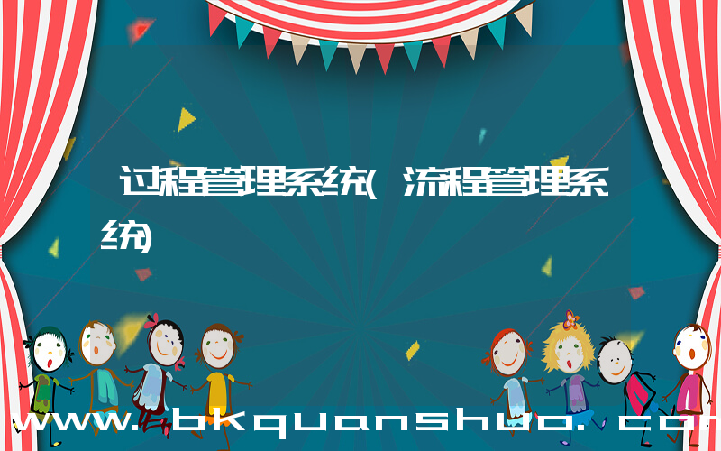 过程管理系统(流程管理系统)