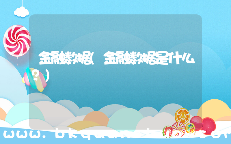 金融数据(金融数据是什么？)